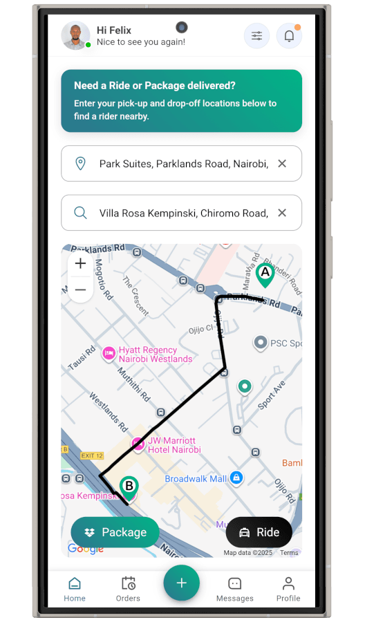 SafariBid Delivery Services